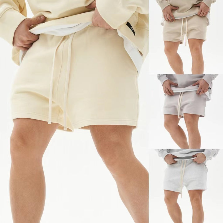 Herren Bequeme French Terry Lounge Shorts Aliams