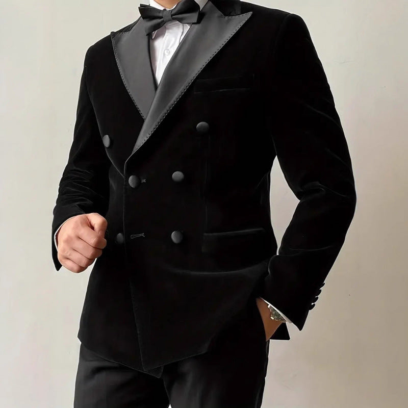 Herren eleganter Smoking-Jacke Aliams