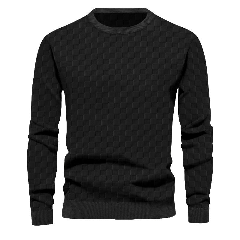 Herren eleganter Strukturpullover Aliams