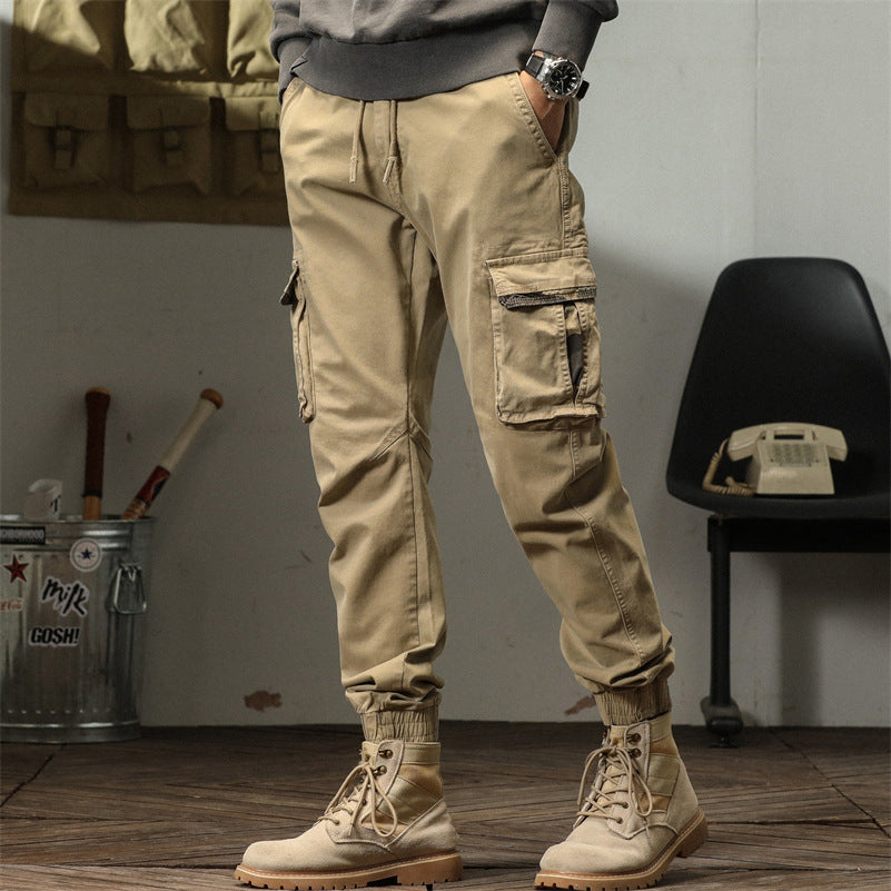 Herren Cargo-Jogginghose mit elastischem Bund und praktischen Seitentaschen Aliams