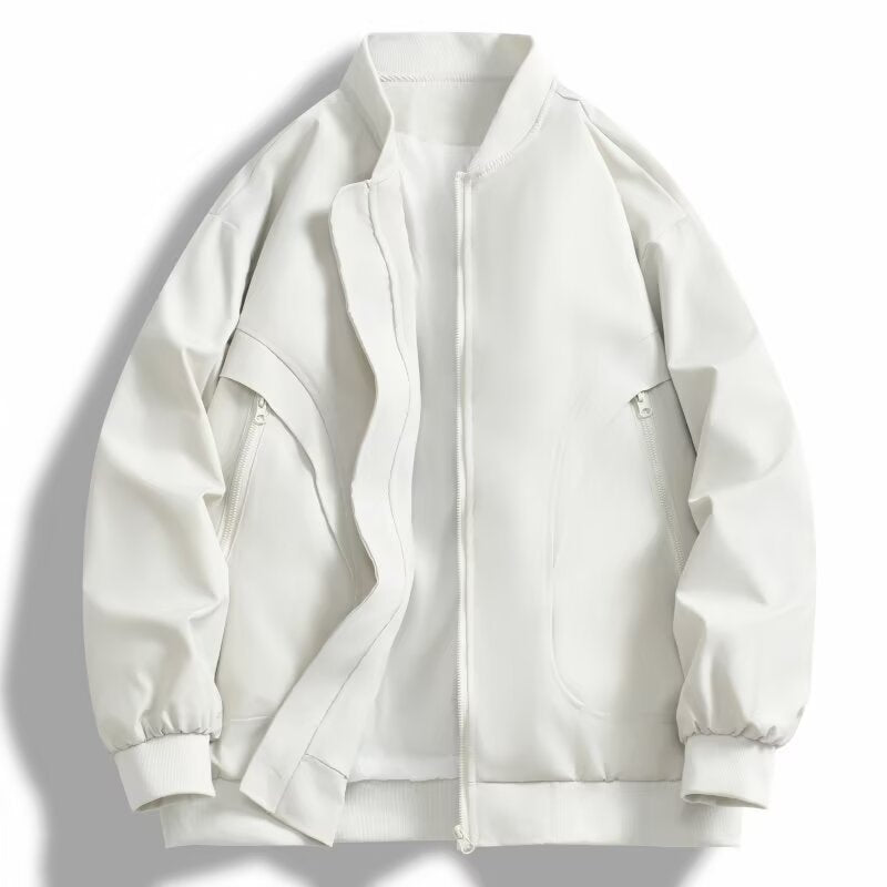 Unisex sportliche Steppjacke mit hochgeschloßener Kragen und praktischen Taschen Aliams