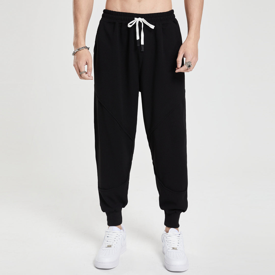 Herren sportliche Sweatpants mit gestepptem Design Aliams