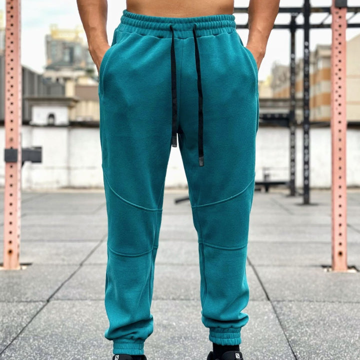 Herren Sportliche Jogginghose mit elastischem Bund und praktischen Seitentaschen Aliams