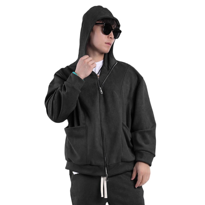 Herren Fleecejacke mit ergonomischem Schnitt und praktischen Taschen Aliams