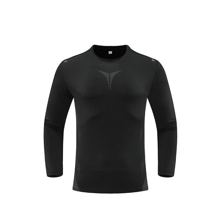 Herren Atmungsaktives Langarm-Trainingst-Shirt Aliams