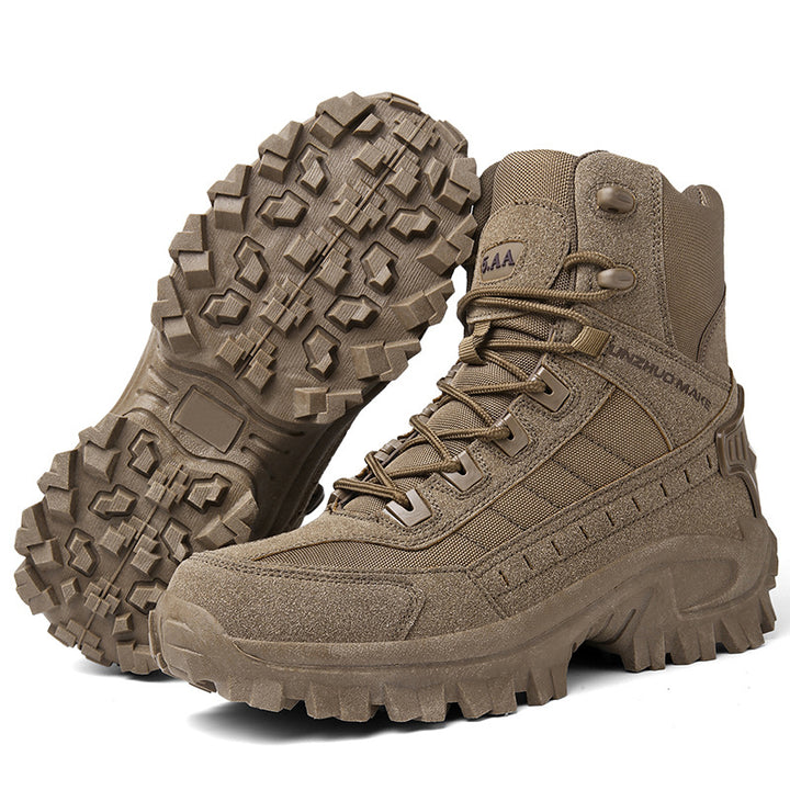 Robuste Winter-Kampfstiefel für kalte Bedingungen