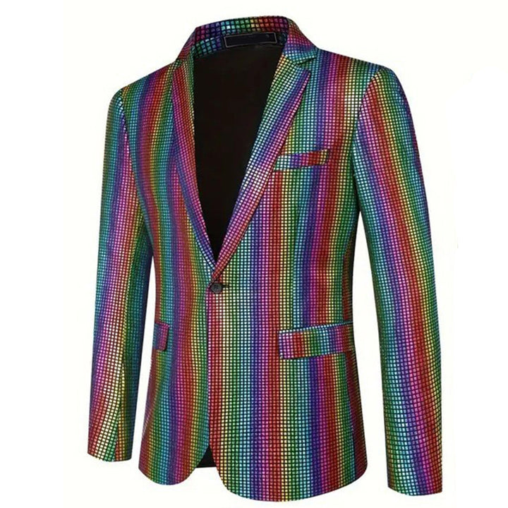 Herren glamouröser Paillettenblazer im eleganten Design Aliams