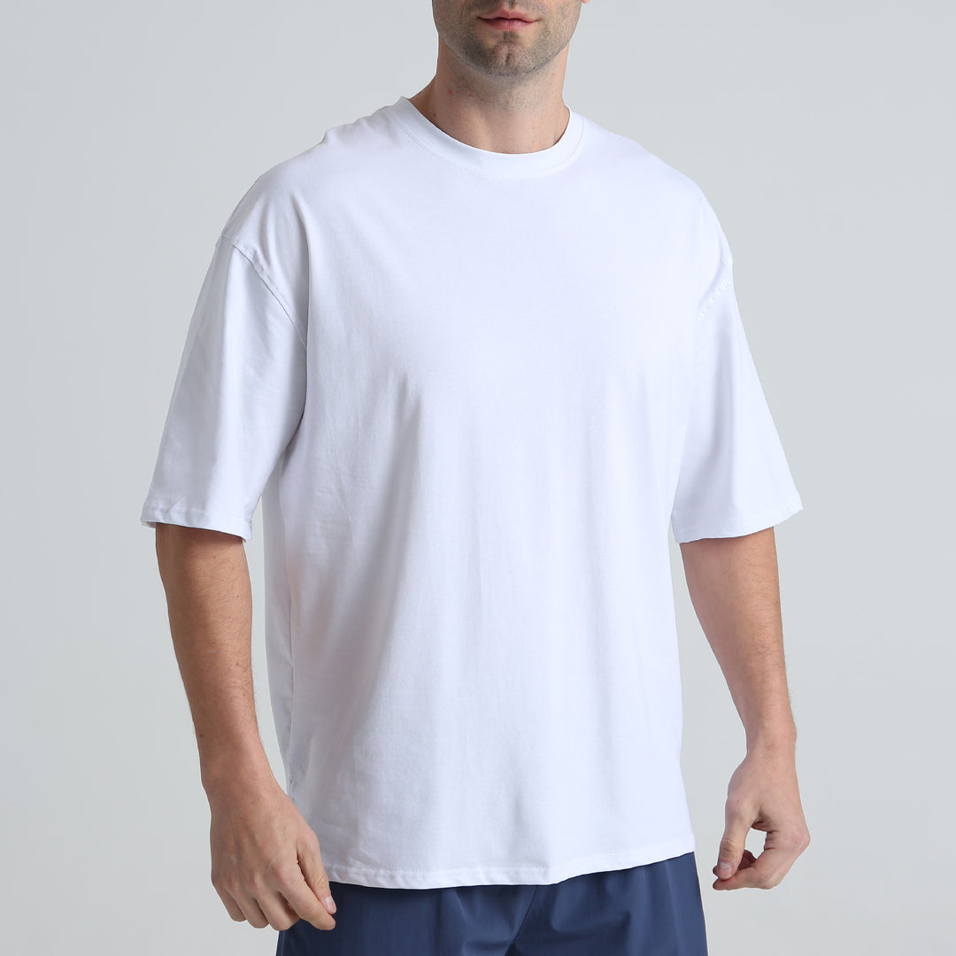 Herren Bequemes Loose-Fit T-Shirt aus hochwertiger Baumwolle Aliams