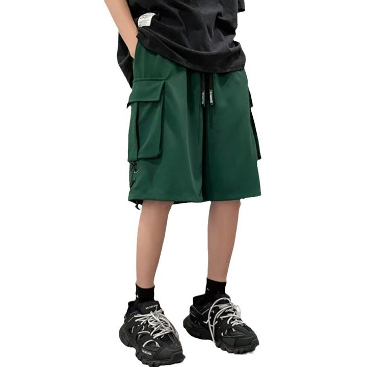 Herren Cargo-Shorts mit verstellbarem Bund und praktischen Seitentaschen Aliams