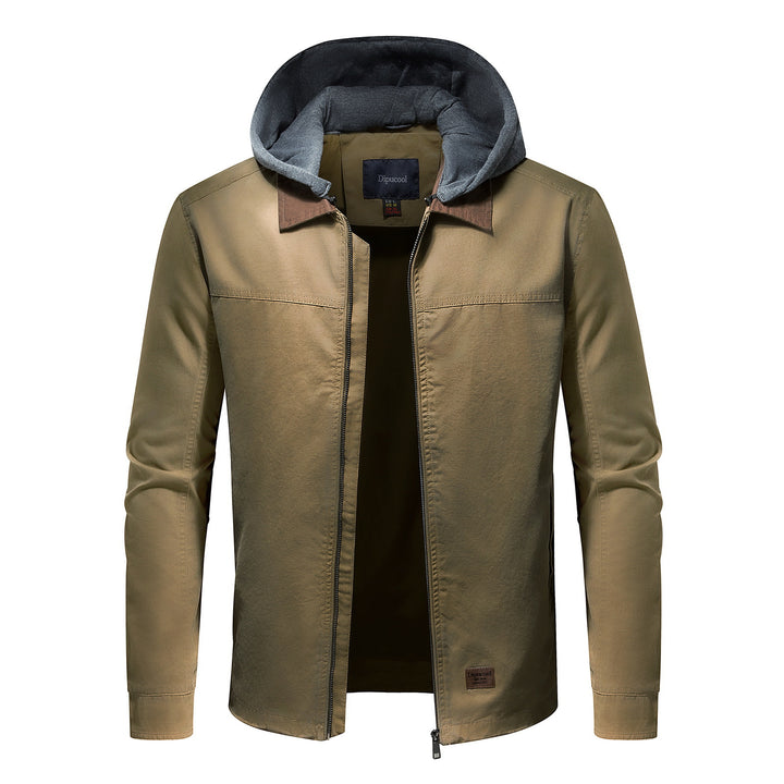 Herren Utility-Jacke mit abnehmbarem Hoodie Aliams