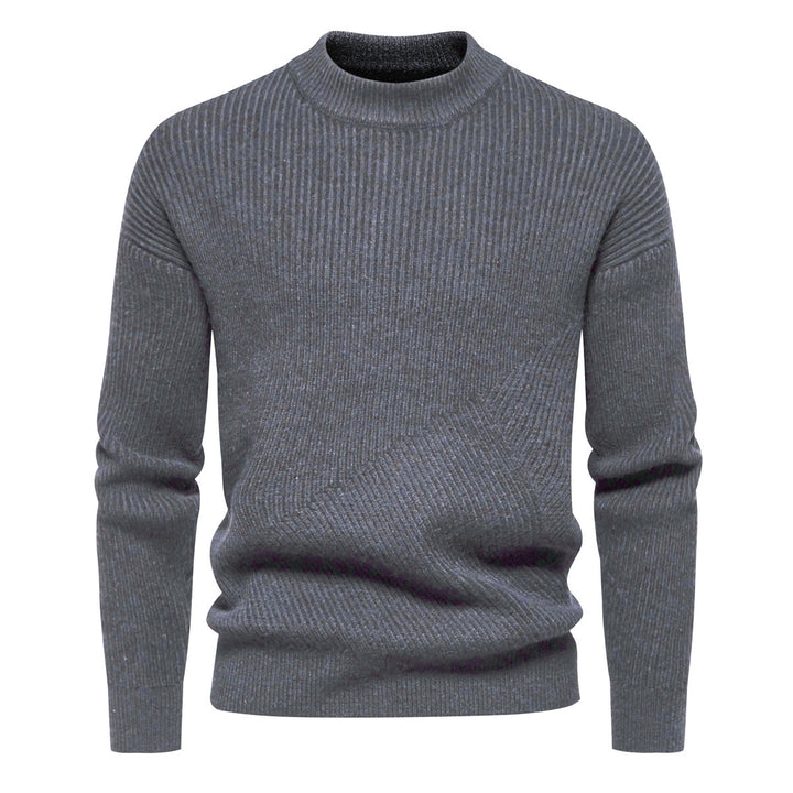 Herren Feinstrickpullover mit modernem Rippenmuster und hochwertiger Verarbeitung Aliams