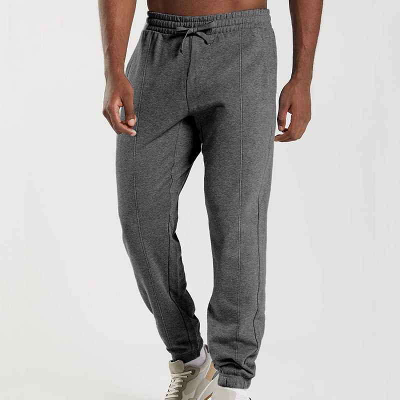 Herren Bequeme Sweatpants mit elastischem Bund und praktischen Seitentaschen Aliams