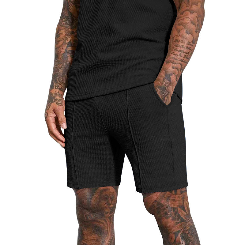 Herren Sportliche Shorts mit höchstem Tragekomfort und praktischen Eingrifftaschen Aliams