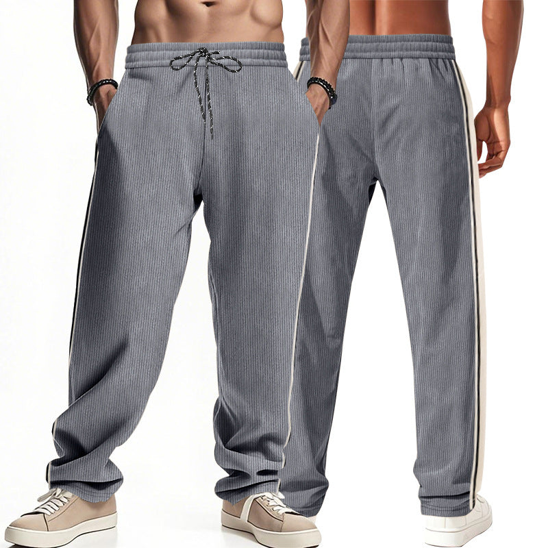 Herren Komfortable Sporthose mit seitlichen Streifen Aliams