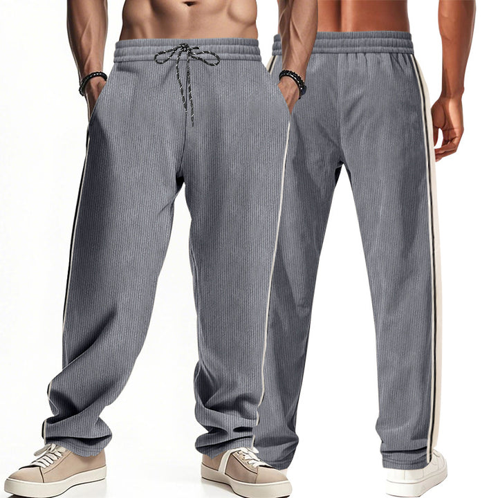 Herren Komfortable Sporthose mit seitlichen Streifen Aliams