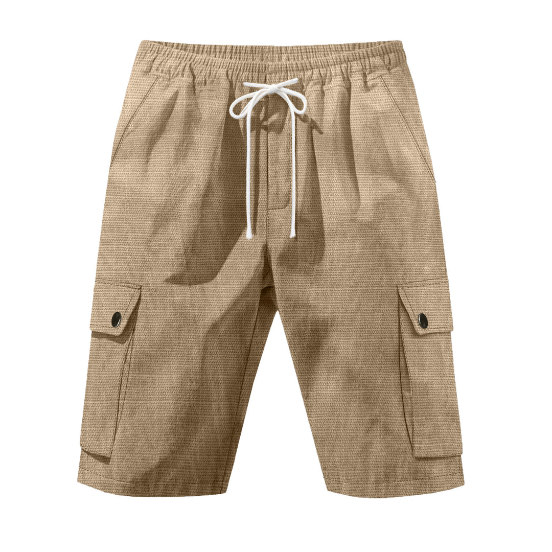 Herren Cargo-Shorts mit verstellbarem Kordelzug und praktischen Seitentaschen Aliams 1757709357