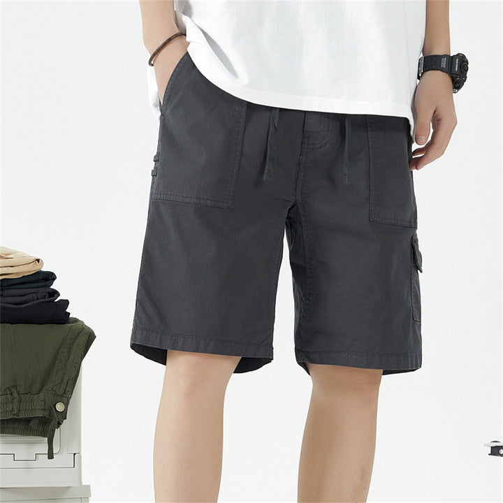 Herren cargo Shorts mit vielseitigen Taschen Aliams