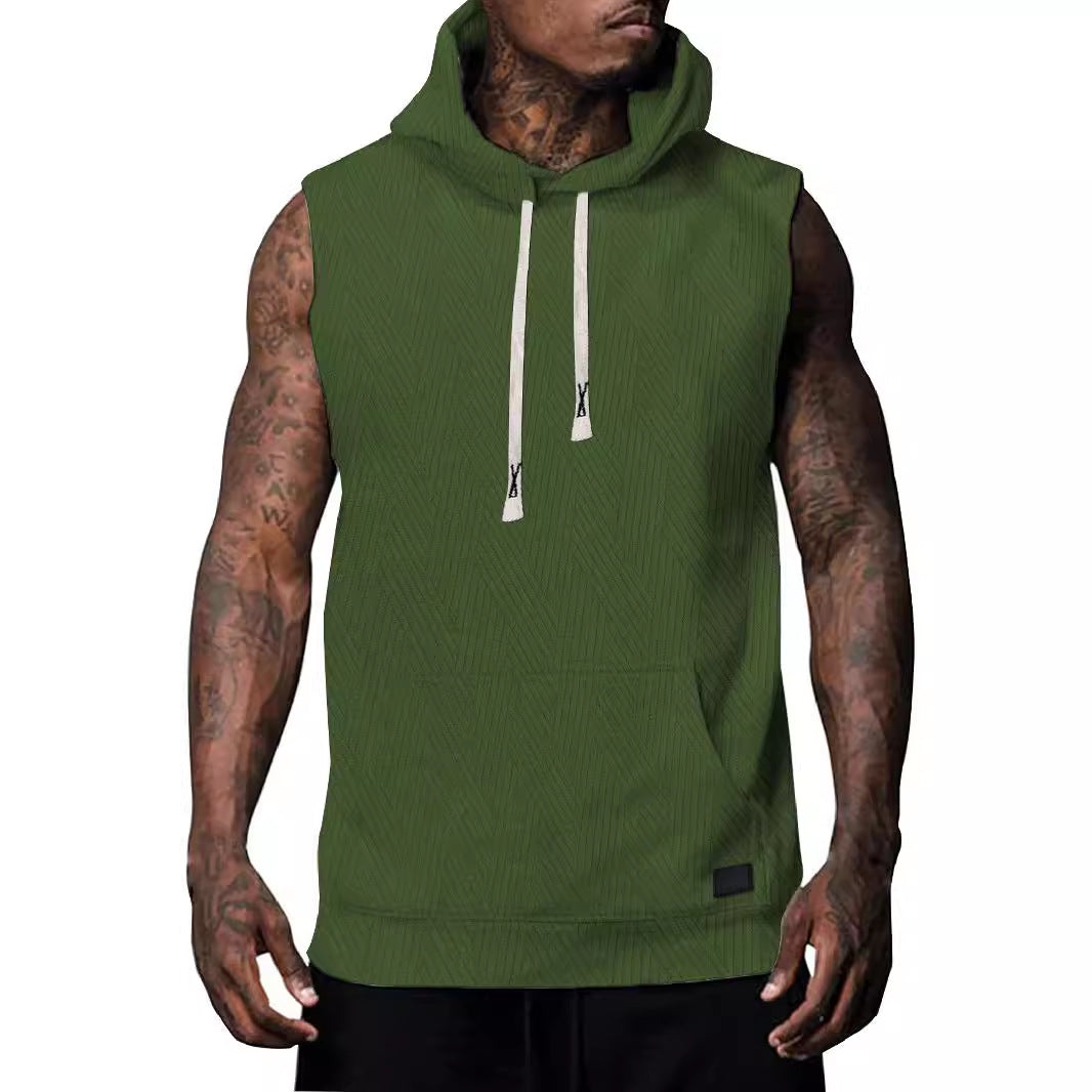 Herren ärmelloses Hoodie Aliams