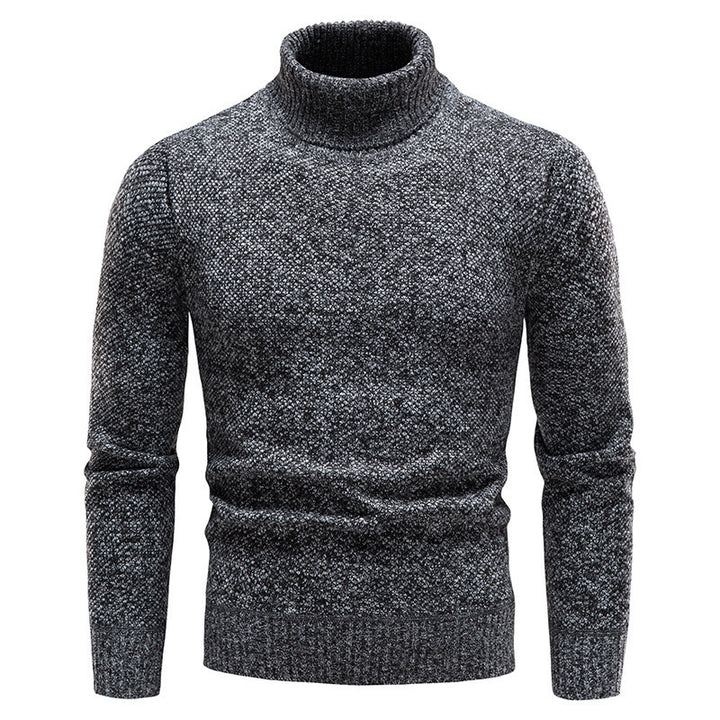 Herren Rollkragenpullover aus hochwertiger Wolle Aliams