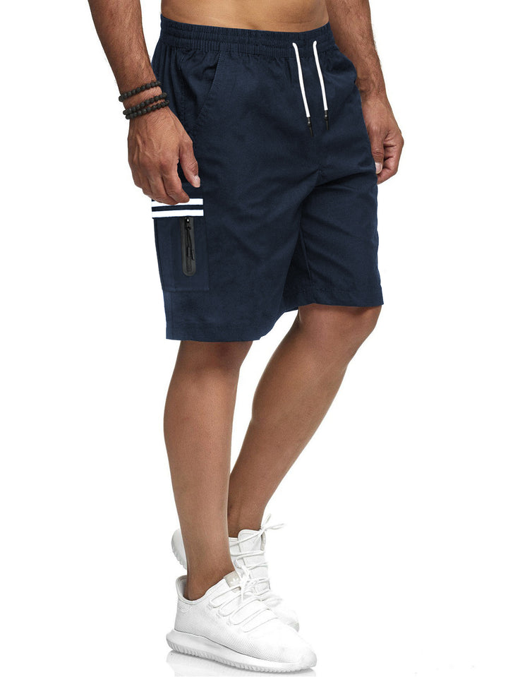 Herren Badeshorts mit praktischen Reißverschlusstaschen und elastischem Bund Aliams