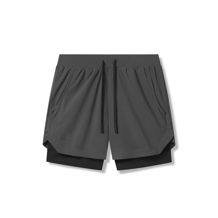 Herren Sportliche Hybrid-Shorts mit Innenfutter Aliams