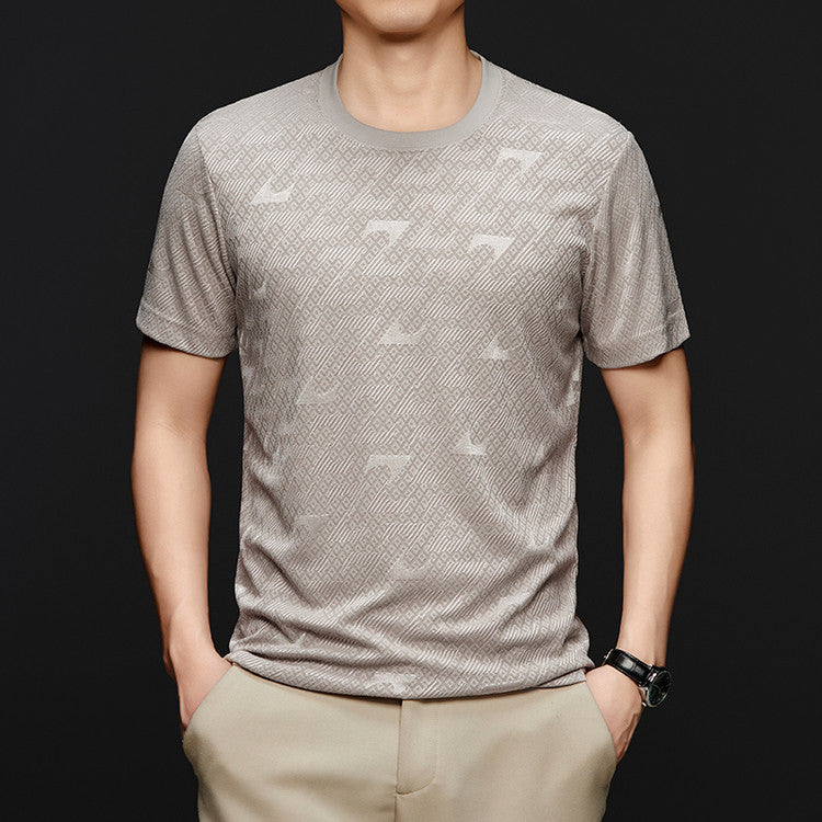 Herren atmungsaktives Sport-T-Shirt mit modernem Design Aliams