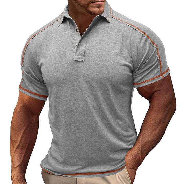Herren Sportliches Poloshirt Aliams
