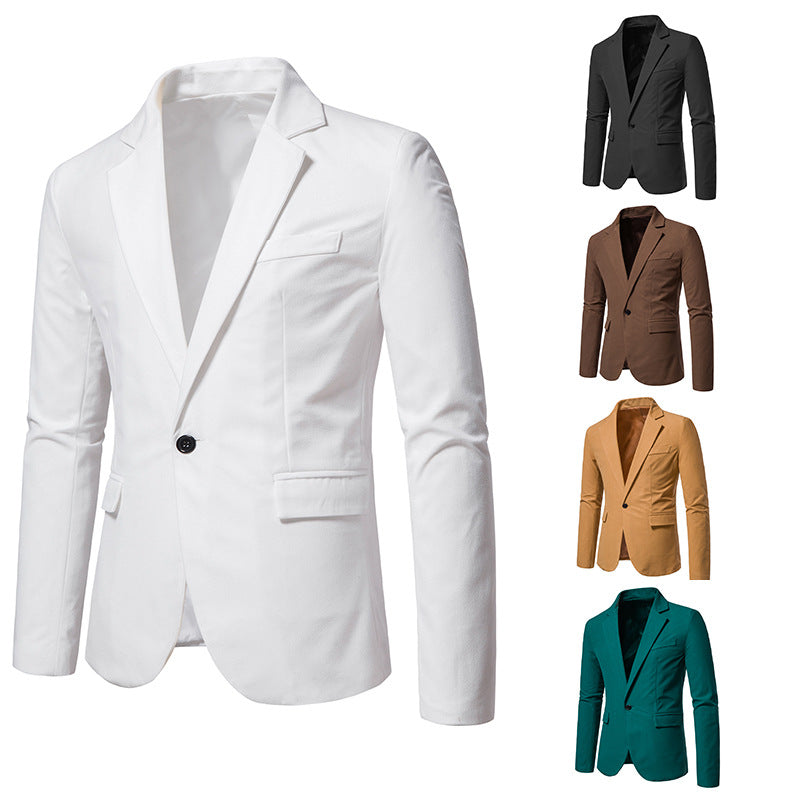 Herren Eleganter Blazer mit modernem Schnitt und Taschen Aliams