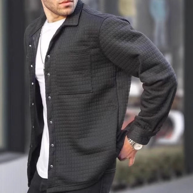 Herren gesteppte Hemdjacke Aliams