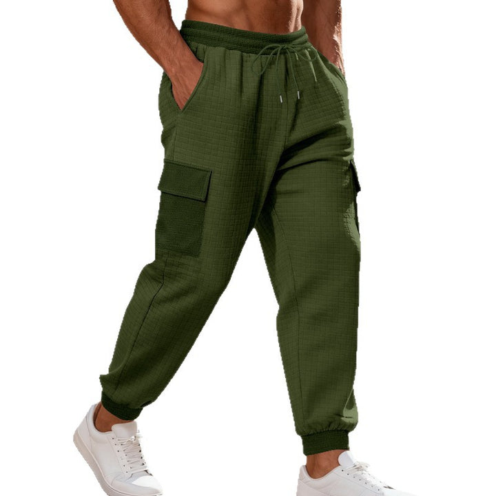 Herren Cargo-Jogginghose mit elastischem Bund und praktischen Taschen Aliams