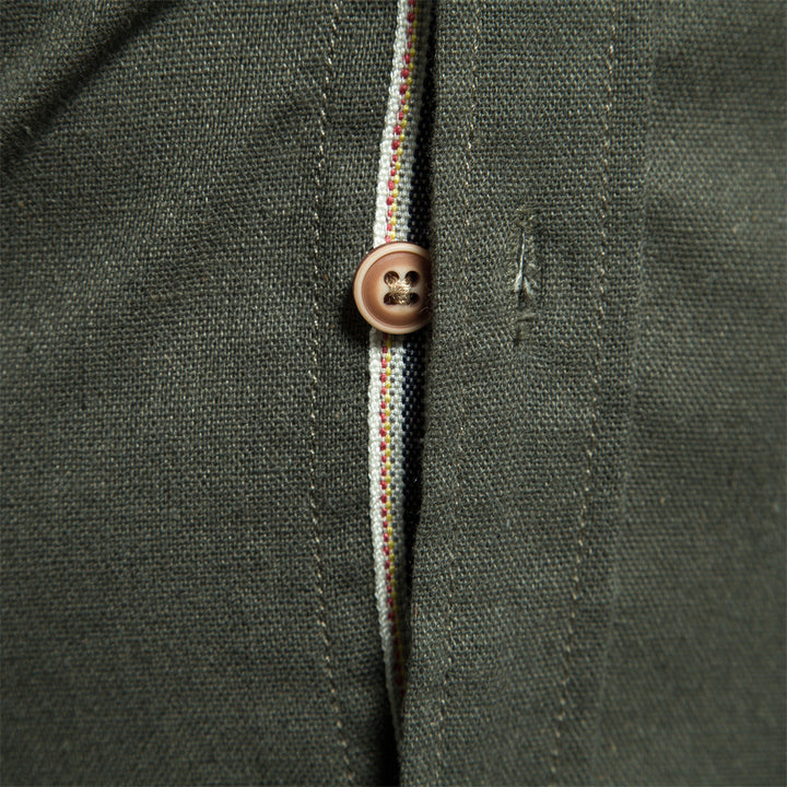 Herren Button-Down Hemd aus robustem Baumwollmix mit praktischem Brusttasche Aliams