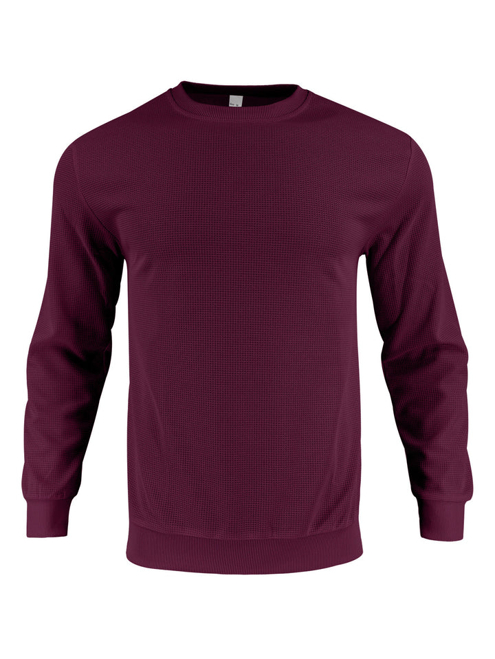 Herren hochwertiger Langarmpullover Aliams