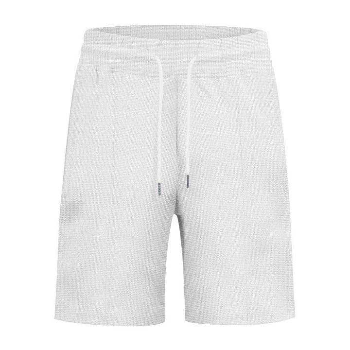 Herren Freizeithose mit elastischem Bund und strukturiertem Design Aliams