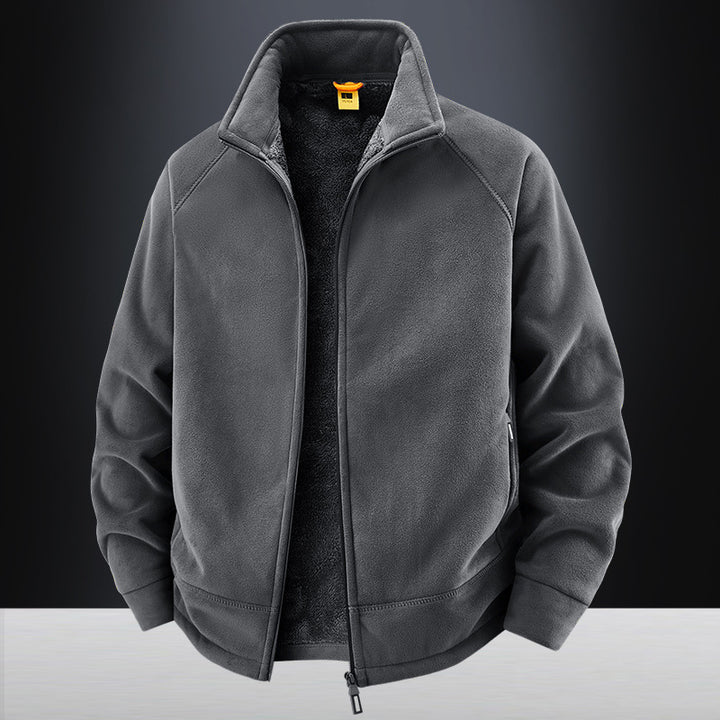 Herren Fleecejacke mit weichem Innenfutter und praktischem Reißverschluss Aliams