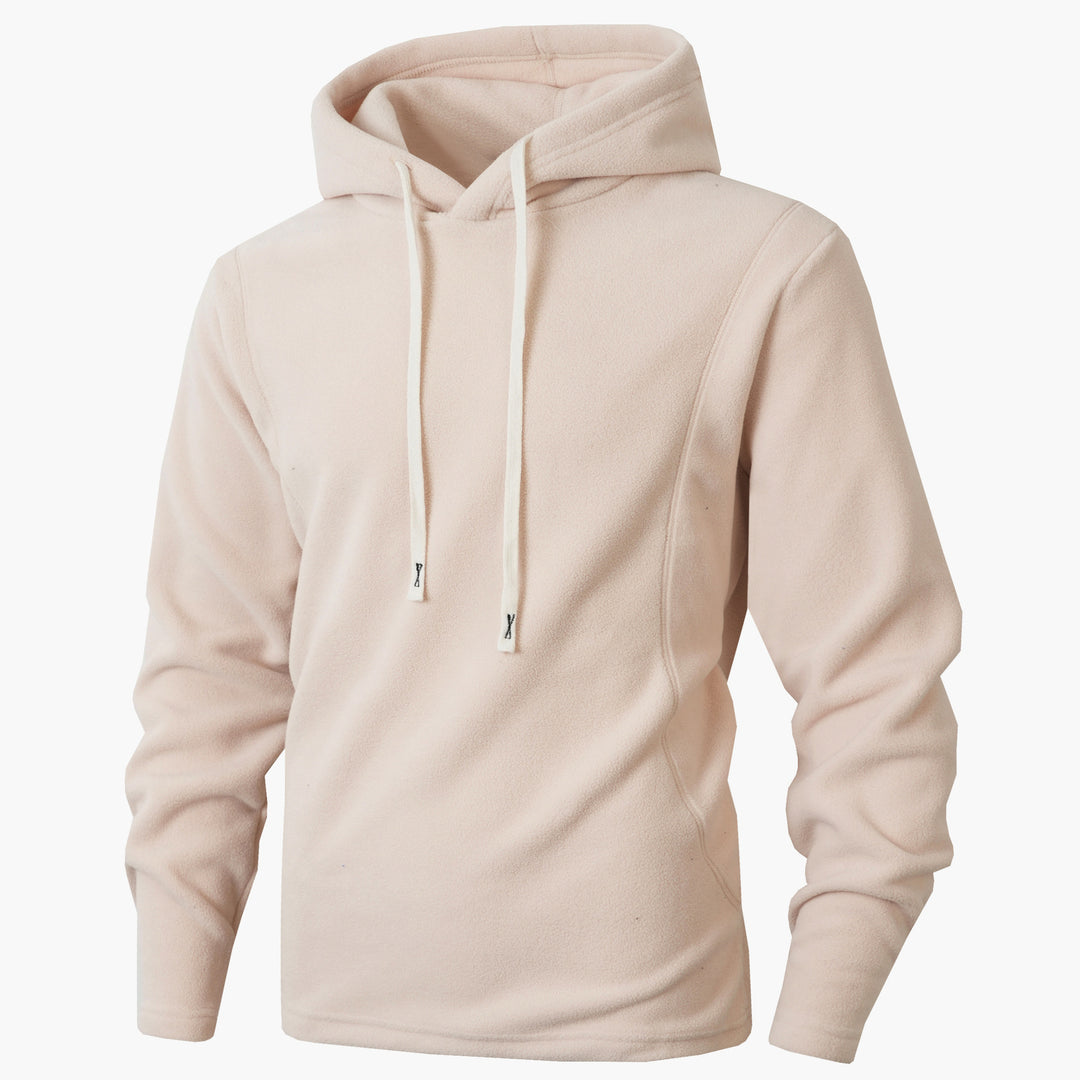 Herren Fleece Hoodie mit modernem Schnitt und praktischen Taschen Aliams
