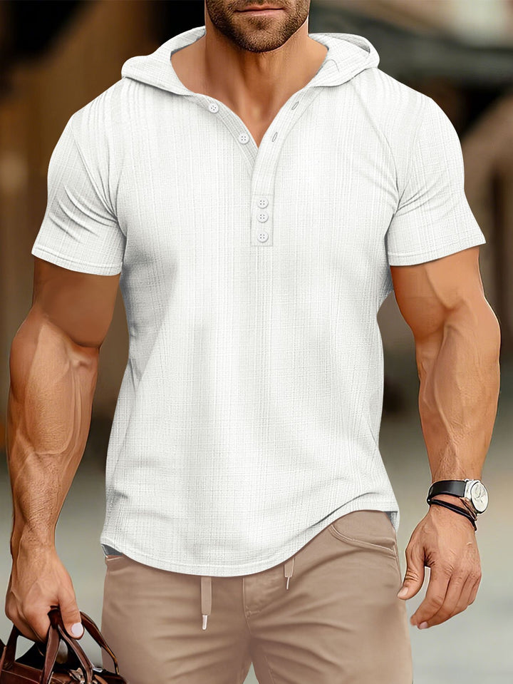 Herren Kurzarm-Hemd Aliams