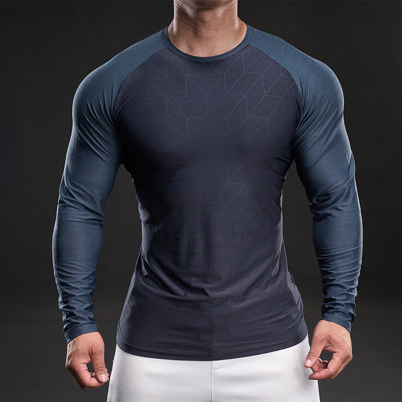 Herren sportliches Funktionsshirt mit langen Ärmeln Aliams