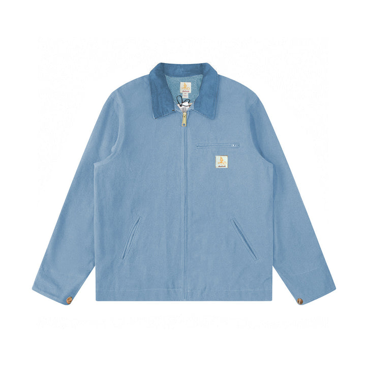 Herren robuste Arbeitsjacke mit hochwertigem Fleece-Futter Aliams