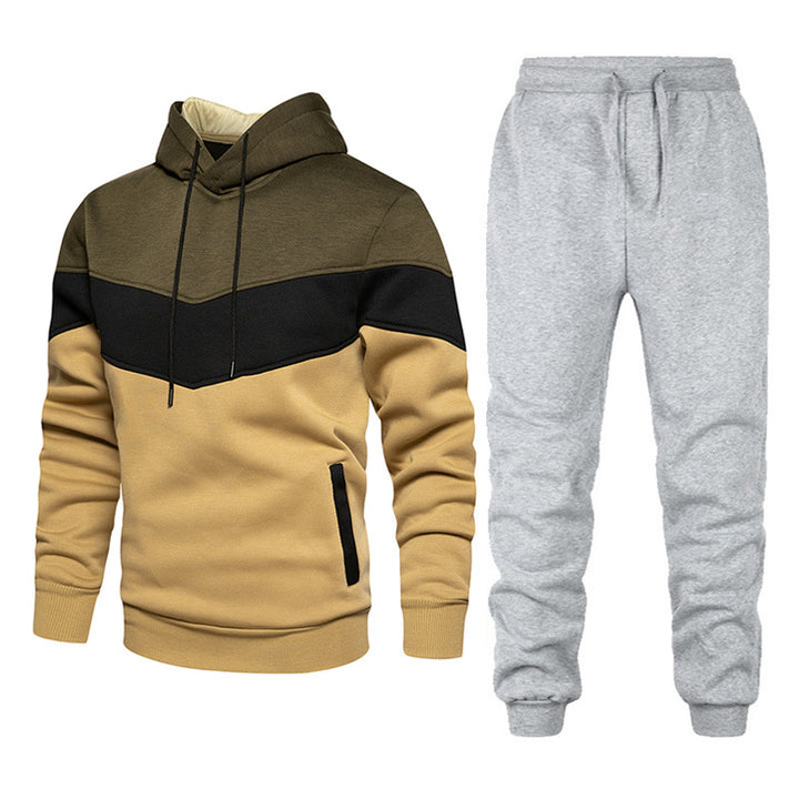 Herren Sportliches Hoodie und Jogginghose-Set Aliams