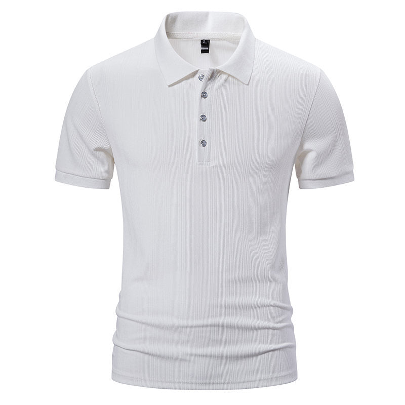 Herren Polohemd mit strukturiertem Design Aliams