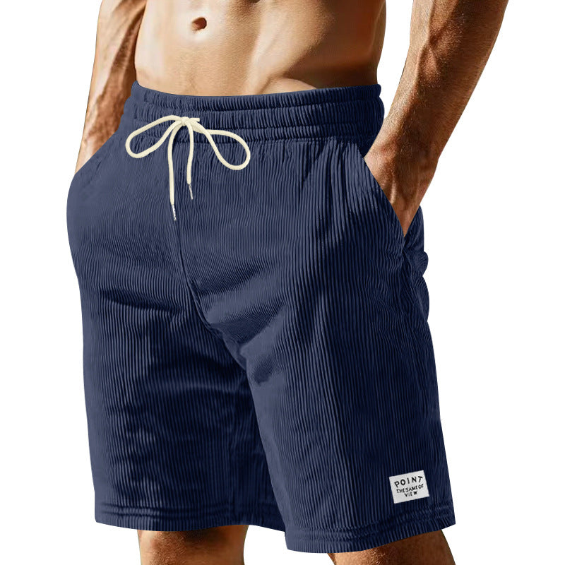 Herren Sportliche Shorts aus atmungsaktivem Material mit verstellbarem Bund Aliams