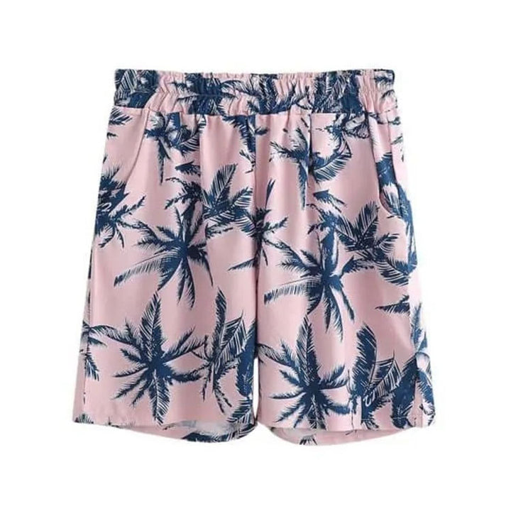 Herren Sommerliches Freizeit-Set mit kurzem Arm und elastischem Bund Aliams