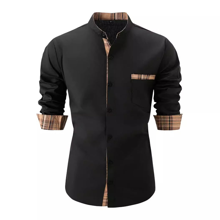 Herren Freizeit Button-Up Hemd Aliams