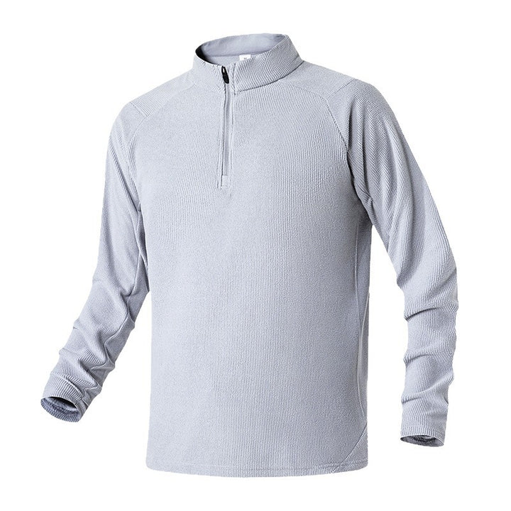 Herren Atmungsaktives Funktionsshirt mit halbhohem Reißverschluss Aliams