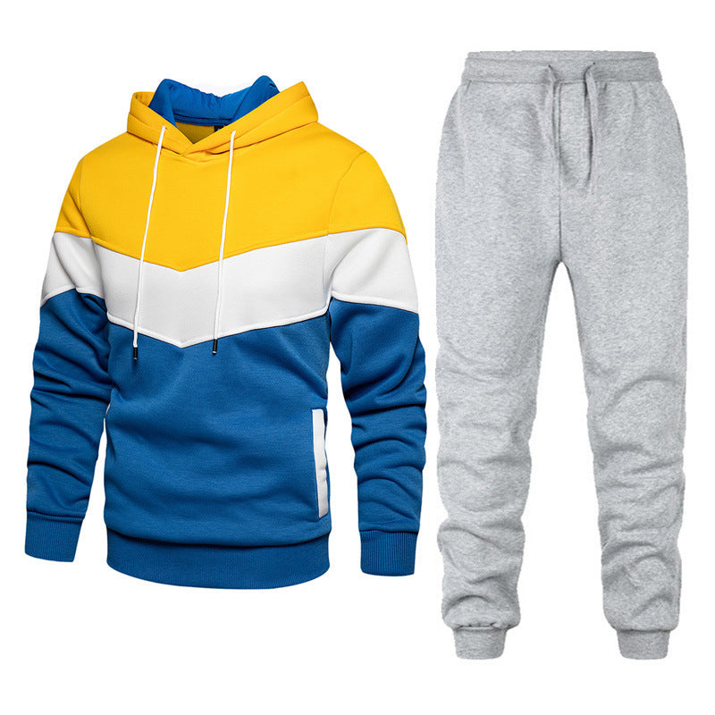 Herren Sportliches Hoodie und Jogginghose-Set Aliams
