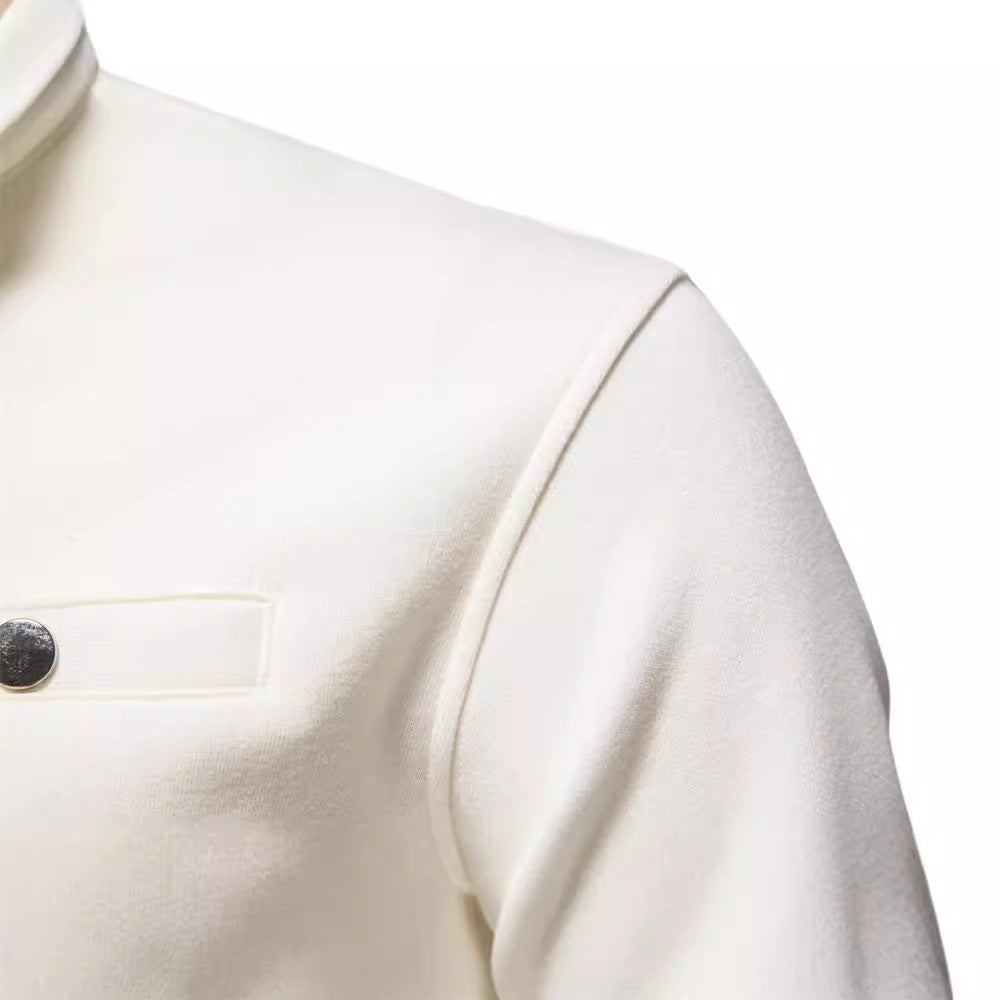 Herren Sweatshirt mit Stehkragen Aliams