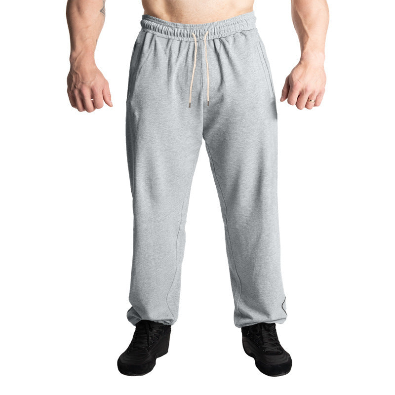 Herren bequeme Sporthose mit seitlichen Taschen und verstellbarem Bund Aliams