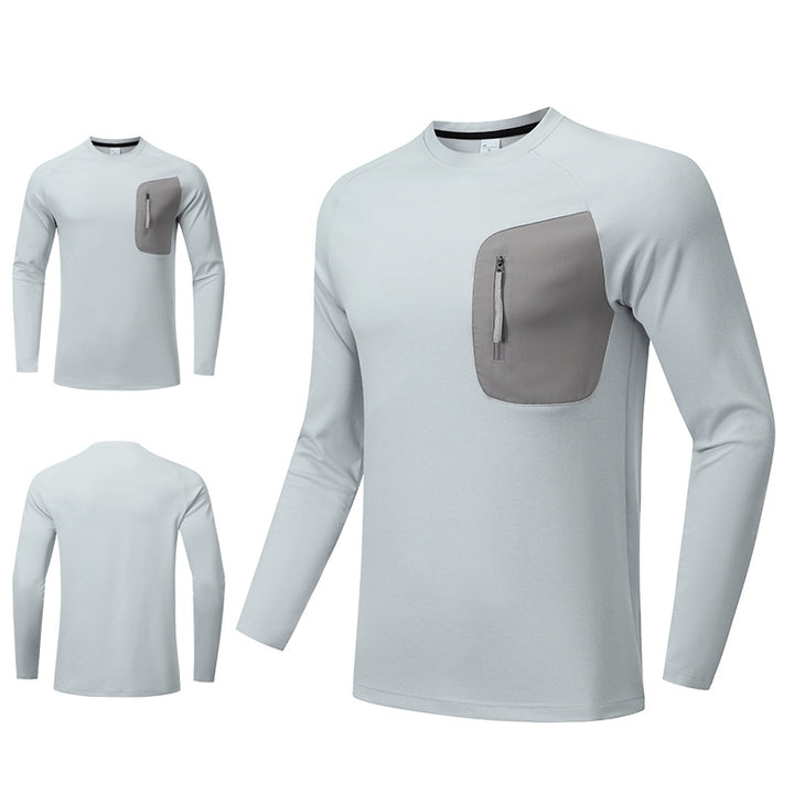 Herren Funktionsshirt mit praktischer Brusttasche Aliams