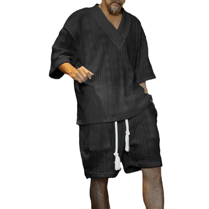 Herren Sommerliches Freizeitset mit lockerer Passform Aliams