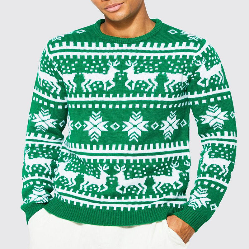 Herren lustiger Weihnachts-Pullover mit exklusivem Motiv Aliams